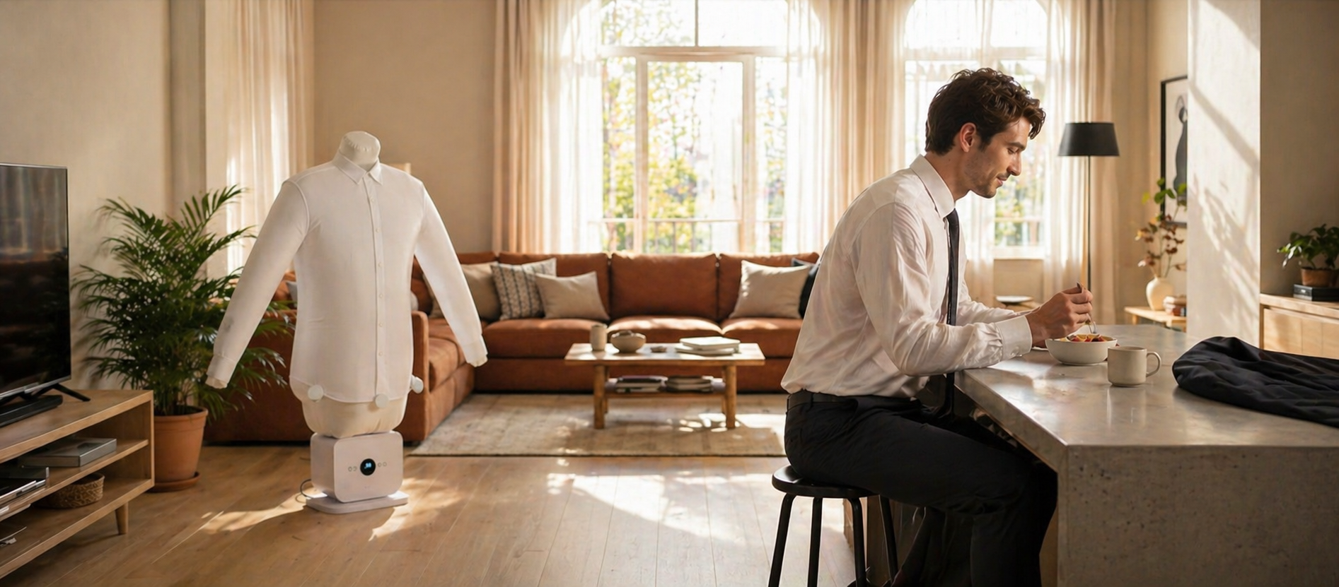 Thermova lifestyle — dry, ironed and ready to wear